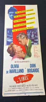Libel Vintage Movie Poster