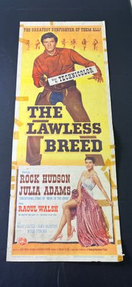 The Lawless Breed Vintage Movie Poster