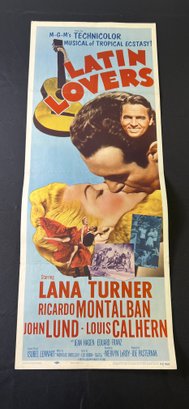 Latin Lovers Vintage Movie Poster