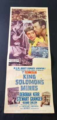 King Solomons Mones Vintage Movie Poster