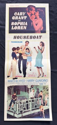 Houseboat Vintage Movie Poster