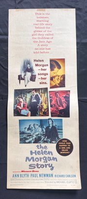 The Helen Morgan Story Vintage Movie Poster
