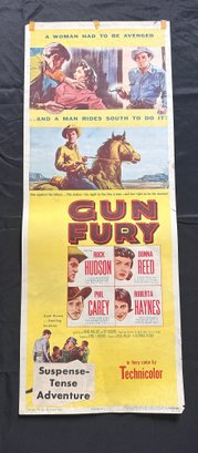 Gun Fury Vintage Movie Poster