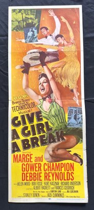 Give A Girl A Break Vintage Movie Poster