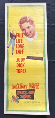 Full Of Life Vintage Movie Poster