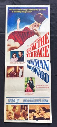 From The Terrace Vintage Movie Poster