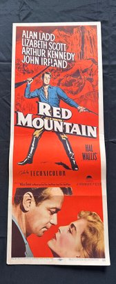 Red Mountain Vintage Movie Poster