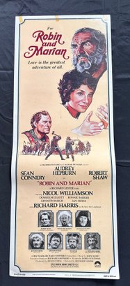 Robin And Marion Vintage Movie Poster