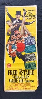 The Belle Of New York Vintage Movie Poster