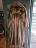 Ladys Full Length Fur Coat