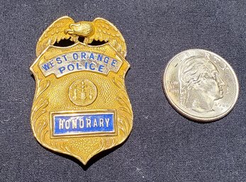 Honorary Badge Of West Orange Police