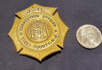 Badge Of Essex County NJ Correction Officer