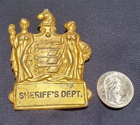 Sheriff's Dept. Shield