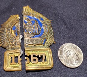 City Of NY Police Badge