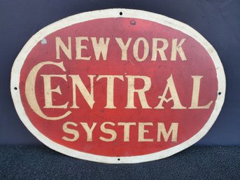 New York Central System Sign