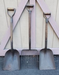 Railroad Shovels And Fork