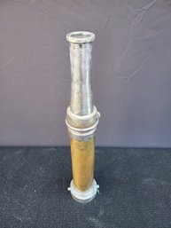 Very Large Brass Fire Nozzle