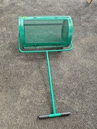 Lawn Spreader For Peat Moss