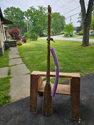 Pair Of Wooden Boat Oars