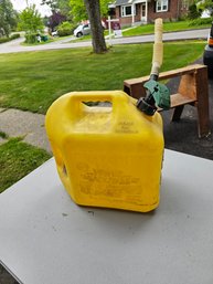 Yellow Diesel Gas Can