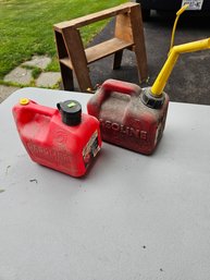 Two Small Mix Gas Cans