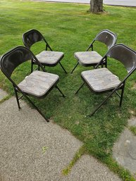 Set Of Folding Chairs