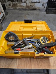 All The Tools In This Yellow Tool Box (B)