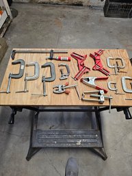 Grouping Of Clamps Seen Here