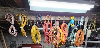 All Of The Extension Cords Seen Here