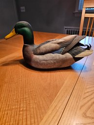 Danbury Mint Ceramic Duck Decoy (mallard)