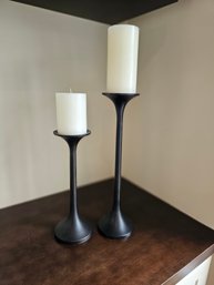 West Elm Candlesticks