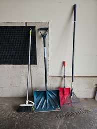 Group Of Shovels