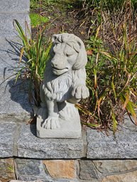 Pair Of Concrete Lions