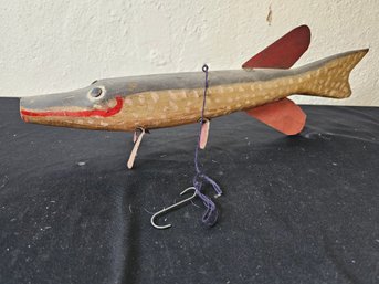 Vintage Hand Painted Fish Decoy