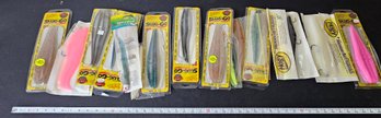 Collection Of Mostly Slug Go Fishing Lures