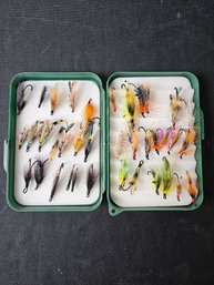 Collection Of Flies In LL Bean Case