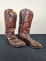 Tony Lama Cowboy Boots No Box Size 9 1/2