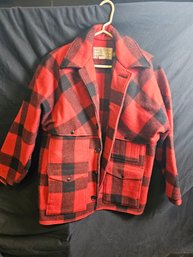 Amazing Vintage Mackinaw Wool Jacket By Filson