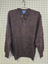 Pendleton Wool Sweater, Size Large