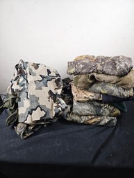 Misc Lot Of Camo Shirts And Pants Includes Name Brands