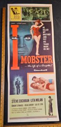 I Mobster Vintage Movie Poster