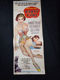 Party Girl Vintage Movie Poster