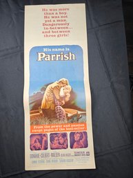His Name Is Parrish Vintage Movie Poster