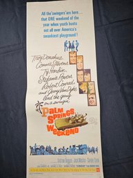 Palm Springs Weekend Vintage Movie Poster