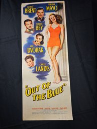 Out Of The Blue Vintage Movie Poster
