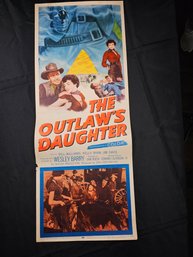 The Outlaws Daughter Vintage Movie Poster