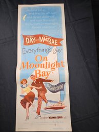 On Moonlight Bay Vintage Movie Poster