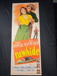Rawhide Vintage Movie Poster