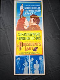 The Presidents Lady Vintage Movie Poster