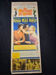 The Marriage Go-Round Vintage Movie Poster